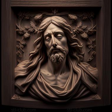 3D model st jesus (STL)